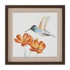 Melrose Framed Hummingbird Floral Print (Set of 2) - 4 of 4