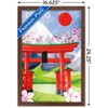 Trends International Tokyo - Scenic Framed Wall Poster Prints - 3 of 4