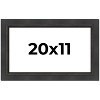 PosterPalooza | Traditional Black Picture Frame - UV Acrylic, Backing Board, Hanging Hardware Included - 2 of 4