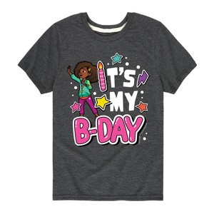Boys' - Karma's World - Its My Bday Short Sleeve Graphic T-Shirt - 1 of 4