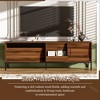 TV Stand for TVs up to 75", TV Console Media Console TV Cabinet Media Entertainment Center with Adjustable Shelves & Sliding Door - ModernLuxe - 4 of 4