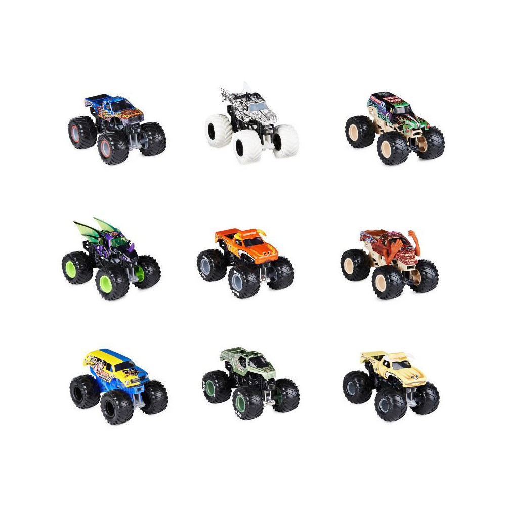 Monster Jam Monster Truck Diecast 9pk - 1:64 Scale