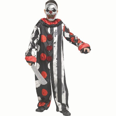 Fun World Kids' Bling Mask Clown Costume
