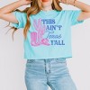 Simply Sage Market Women's This Ain't Texas Short Sleeve Relaxed Fit Cropped Graphic Tee - 3 of 3