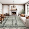 Coucheta Machine Washable Non-Slip Runner Rug Ultra Thin Geometric Entryway Mat Stain Resistant for Kitchen Hallway Bedroom,Multi-Color & Size - 3 of 4