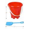 ArtCreativity 6" Beach Bucket and Shovel for Kids (Pack of 2) - 3 of 4