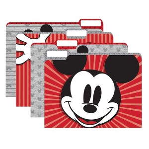 Eureka Mickey Mouse Throwback File Folders, Pack of 4 - 1 of 1