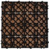 11 Pcs solid 3D WPC locking Deck Tiles 12 x 12 Inch Patio Deck Tiles Waterproof Outdoor Flooring Composite Decking Boards Floor Decking Tiles - 3 of 4