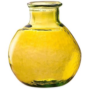 VivaTerra Oval Recycled Glass Balloon Vase, 12" - 1 of 1