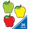 Carson Dellosa Education Apples Assorted Cutouts, Grade PK-5 (36 pieces, 3 assorted colors) - 2 of 4