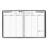 DayMinder Weekly Planner, Vertical-Column Format, 8.75 x 7, Black Cover, 12-Month (Jan to Dec): 2026 - 2 of 4