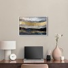Art Remedy Rivers of Gold Blue Abstract Wall Art Framed - 2 of 4