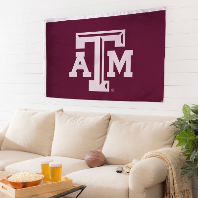 Evergreen Texas A&M 3' x 5' Indoor Outdoor Flag for Home Apartment Dorm Rooms
