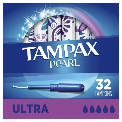 Tampax Pearl Tampons - Ultra Absorbency 