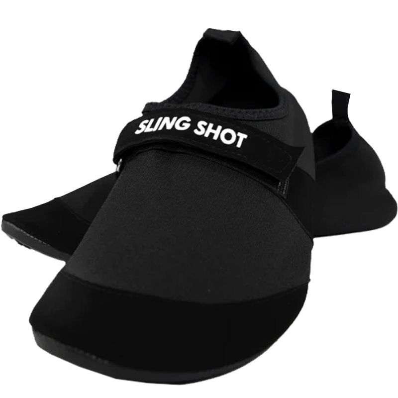 Sling Shot Deadlift Slippers by Mark Bell - Black, 1 of 3