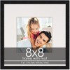 PosterPalooza | Black Frame with White Photo Mat, UV Acrylic Front, Foam Board Backing, 60 Sizes Available - 2 of 4