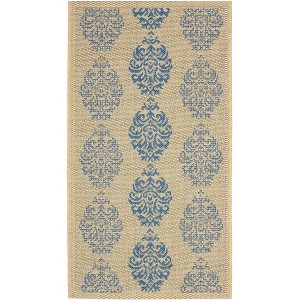 Courtyard CY2720 UV & Stain Resistant Non-Shedding Power Loomed Indoor/Outdoor Rugs - Safavieh - 1 of 3