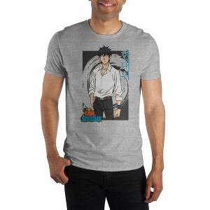 Mens The God Of High School Anime Grey Graphic Tee - 1 of 1