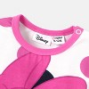 Disney Mickey and Friends Minnie Mouse Baby Girl Character & Polka Dots Print Jumpsuit/Romper - 4 of 4