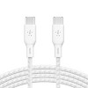 Belkin Braided 100W USB-C 2.0 6.6ft Cable - White - 3 of 4