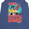 - Little Tikes - Try Your Best Graphic Sleeveless Aline Dress - 2 of 4
