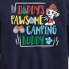 Boys' - Paw Patrol - Daddy's Pawsome Camping Buddy Graphic Long Sleeve Fleece Sweatshirt - 2 of 4