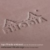 Rhodia Rhodiarama Webnotebook - Lined 96 sheets - 5 1/2 x 8 1/4 - Taupe cover - 3 of 4