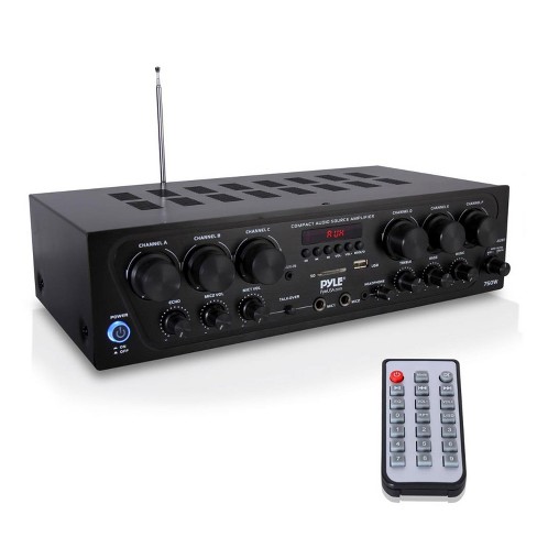 1000W Mini bluetooth Power Amplifier Stereo Receiver Audio Amp USB