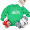 Simply Sage Market Women's Graphic Sweatshirt Embroidered Merry Christmas - 3 of 4