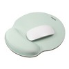Insten Mouse Pad with Wrist Support and Keyboard Wrist Rest, Ergonomic, Easy Typing, Memory Foam For Gaming Office, Round - 4 of 4