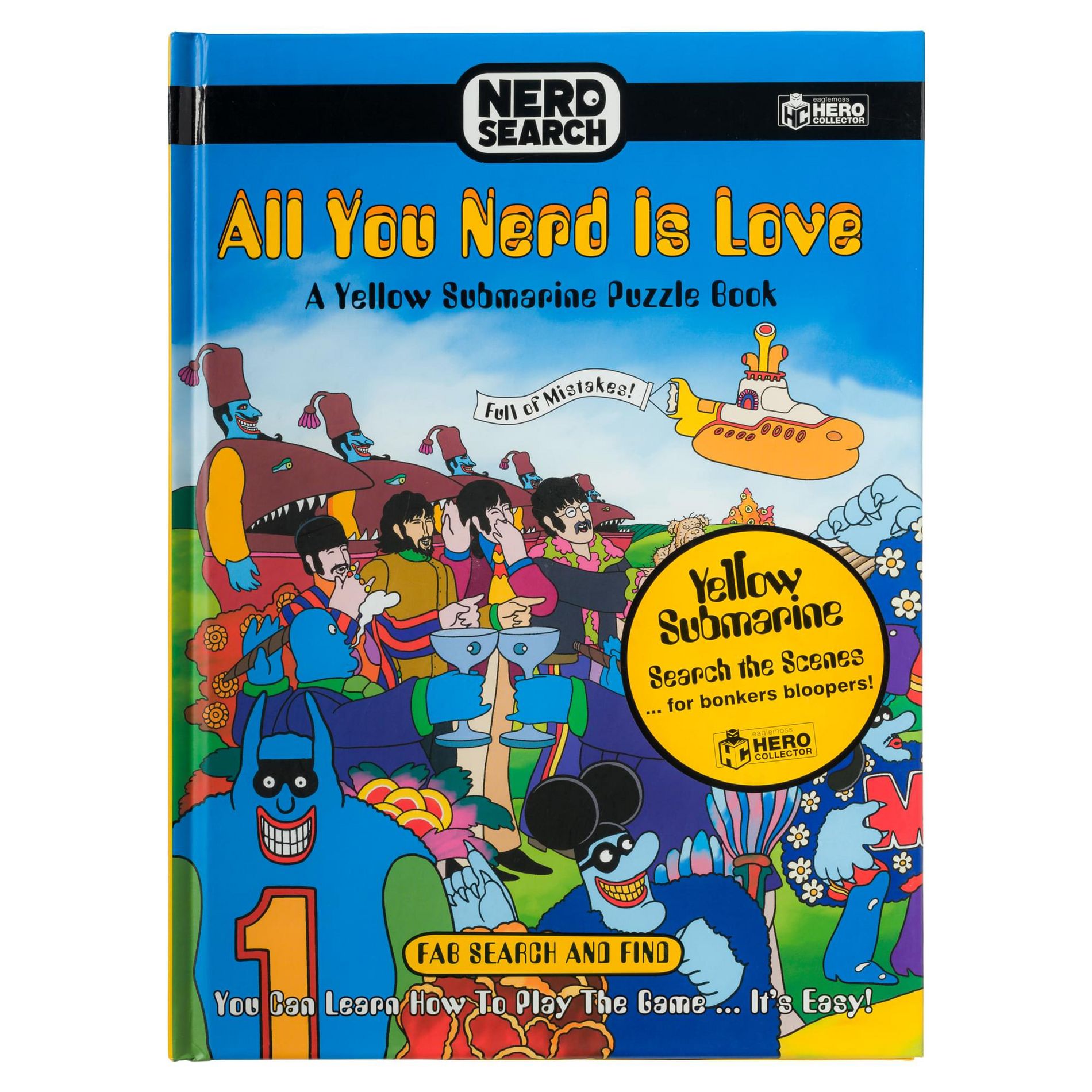 Eaglemoss Collections The Beatles Yellow Submarine Nerd Search Book