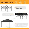 Acekool Pop Up Canopy Tent – Set Up Outdoor Shelter, UV & Water Protection, Adjustable Height, Wheeled Bag - 3 of 4