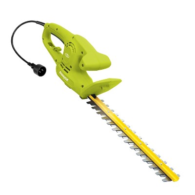 sun joe telescoping hedge trimmer