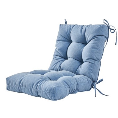 ARTPLAN Outdoor Cushions Seat Back Chair Cushions Wicker Tufted Pillow for Patio Outdoor Furniture