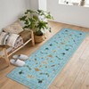 Garvee Insect Washable Rugs for Living Room Bedroom Ultra-Thin Non Slip Dining Room Soft Area Rug Stain Resistant Large Carpet for Office Nursery - 2 of 4