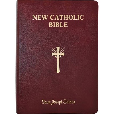 St. Joseph New Catholic Bible - by  Catholic Book Publishing Corp (Leather Bound)