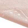 Home Mart Goods Pale Pink Non-Slip Foam Bathtub Shower Mat With Suction Cups - 36" x 17" - 2 of 3