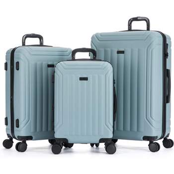 Chariot Regal 2-piece Hardside Carry-on Spinner Luggage Set - Black : Target