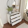 CLIHOME 3-Drawer Standard Chest Decorative Storage Drawers - 3 of 4