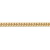 Black Bow Jewelry 5mm, 14k Yellow Gold, Solid Miami Cuban (Curb) Chain Bracelet - 2 of 4