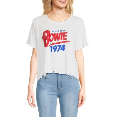 Women's Bowie World Tour Crop Tee - PRINCE PETER