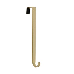 Haute Décor Adapt Adjustable Christmas Wreath Hanger Textured Gold - 1 of 4