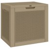 Garden Storage Box Light Brown Polypropylene 31.2 Gal Capacity - 2 of 4