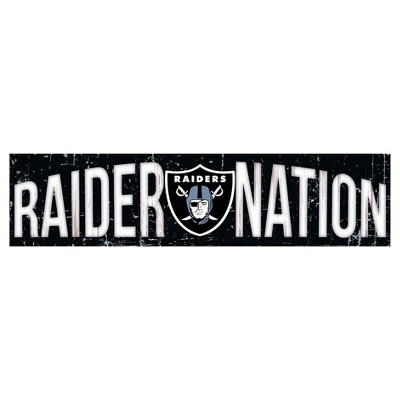 Las Vegas Raiders 23 LED Slogan Round Wall Sign