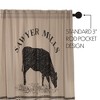 Sawyer Mill Charcoal Cow Shower Curtain 72x72 - 3 of 4