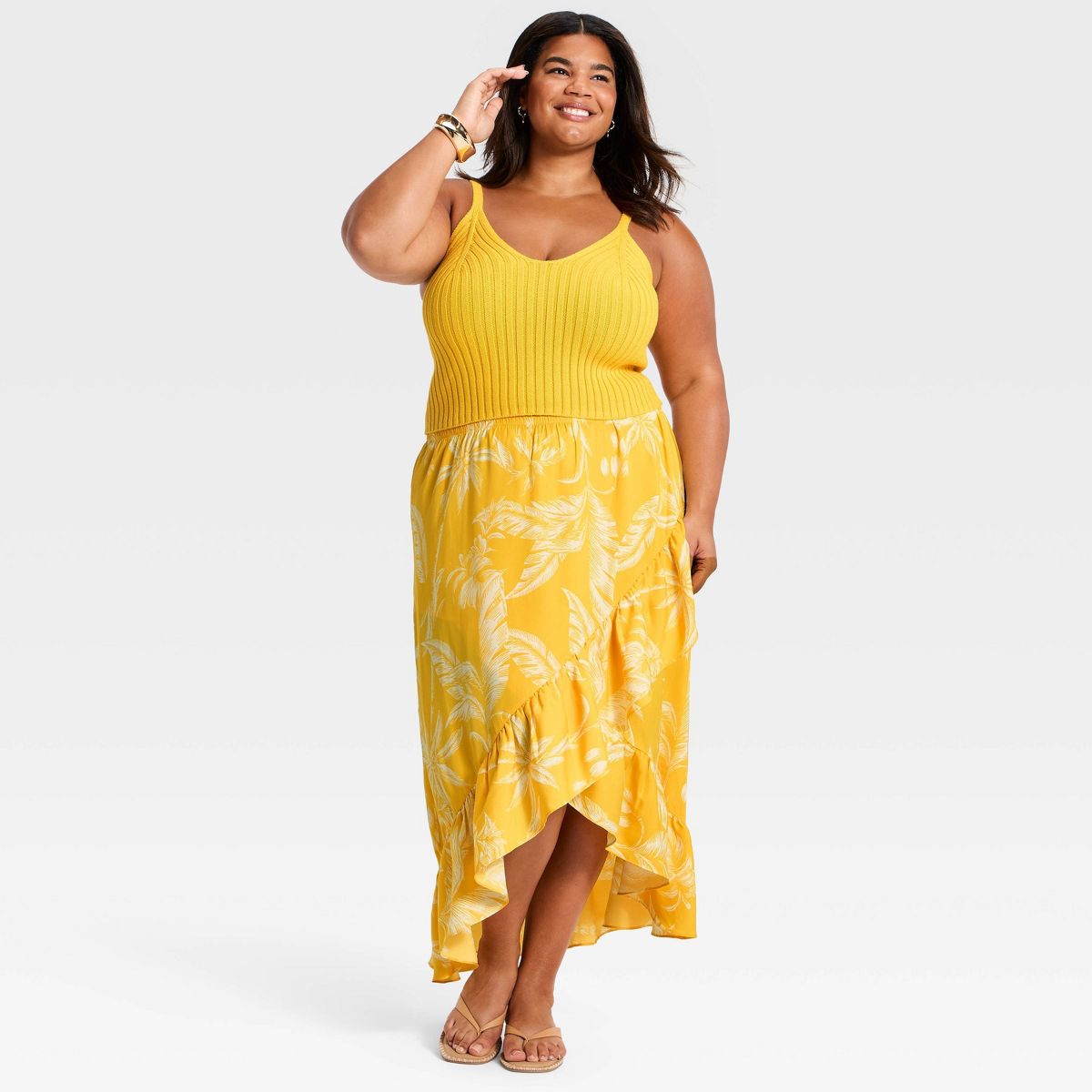 Women's Beachy Keen Maxi Skirt - A New Day™ - thumbnail 3