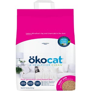 Okocat Super Soft Clumping Wood Cat Litter 10.6 lb - 1 of 1