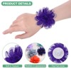Unique Bargains Mesh Fabric Full Chiffon Flowers for DIY 12 Pcs - 2 of 4