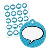 Big Dot of Happiness Bam Superhero - Baby Shower or Birthday Party Favor Gift Tags (Set of 20) - 2 of 4