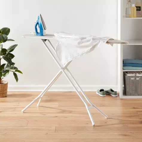 Standard Ironing Board White Metal with Creamy Chai Cover - Room Essentials&#8482;, 2 of 7